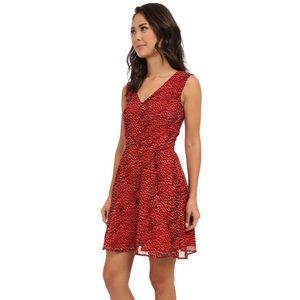 French Connection wildcat fit-and-flare dress